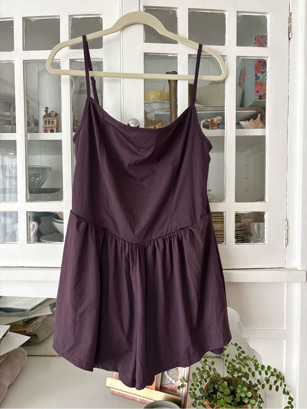 NWT Beaully Plum Romper